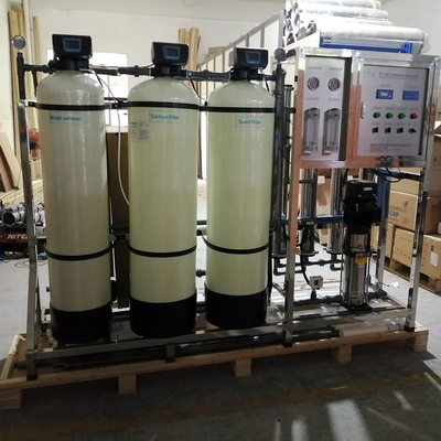 Sistema da unidade de máquina da água da osmose reversa da velocidade rápida para beber e água refinada