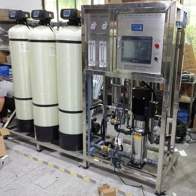 Sistema da unidade de máquina da água da osmose reversa da velocidade rápida para beber e água refinada