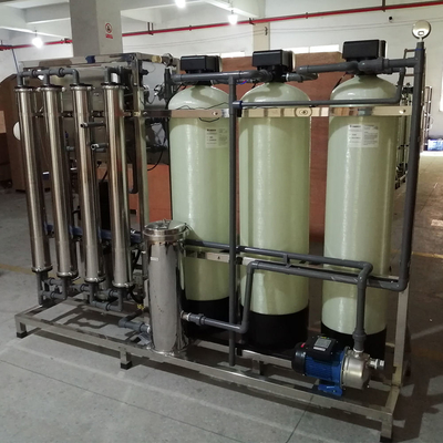 Sistema da unidade de máquina da água da osmose reversa da velocidade rápida para beber e água refinada