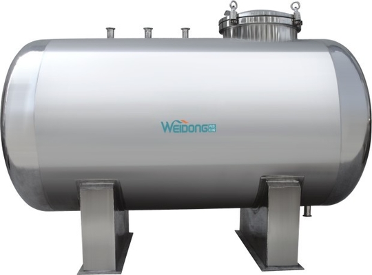 Tanque de armazenamento de aço inoxidável estéril para a água refinada 50L à capacidade 20T