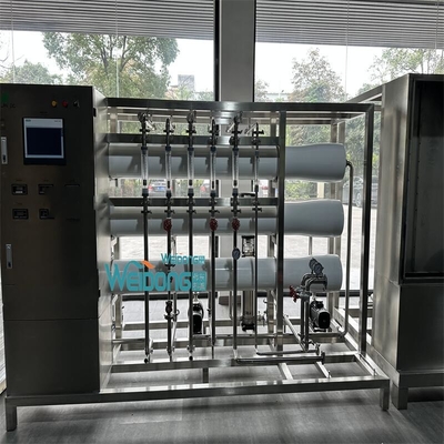 maquinaria unipolar do tratamento da água do RO 2.5kw para beber a água pura