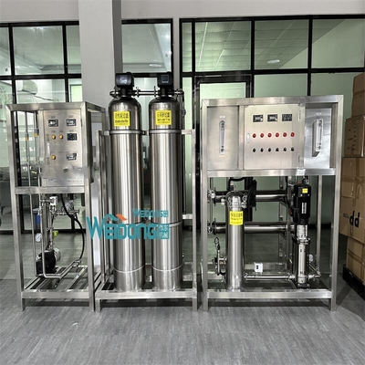 maquinaria unipolar do tratamento da água do RO 2.5kw para beber a água pura