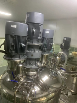 do misturador cosmético do emulsivo de 220V 380V sistema alto 5000L do vácuo da segurança