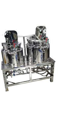 Controle por PLC Navios de mistura SS Capacidade 50-5000L Aquecimento por óleo quente a vapor