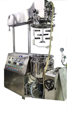 Emulsificador misturador a vácuo fixo para creme cosmético 10L de laboratório