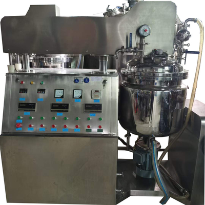Emulsificador misturador a vácuo fixo para creme cosmético 10L de laboratório