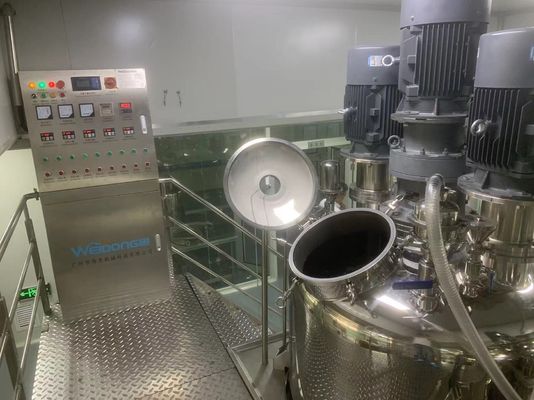 Misturador de emulsificantes cosméticos de alta velocidade Dimensão personalizada para profissionais