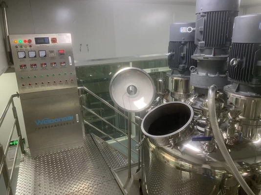 Agitador de misturador de líquidos personalizado com sistema de vácuo 30KW