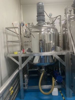 Agitador de misturador de líquidos personalizado com sistema de vácuo 30KW