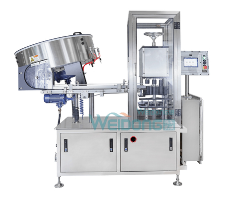 Máquina de enchimento de aerossóis de alta velocidade para produtos alimentares 7200 latas/H 750 ml