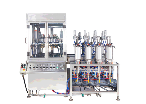 Máquina de enchimento de líquido cosmético de controlo digital AC380V 50HZ 1.1KW