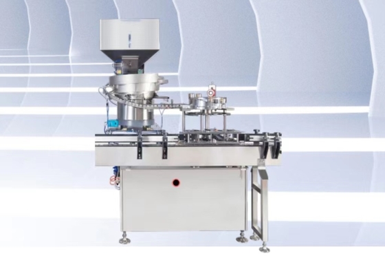 Máquina de enchimento automática de aço inoxidável 20-700 ml 40-70 garrafas / min