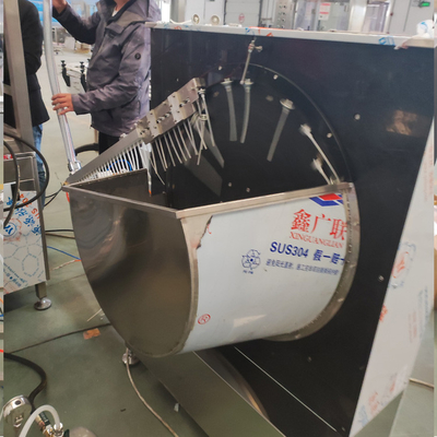 Garantia de 1 ano Máquina de enchimento automática de aerossóis de 50 L com precisão de enchimento repetida de ± 1%