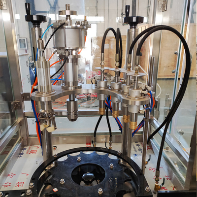 Garantia de 1 ano Máquina de enchimento automática de aerossóis de 50 L com precisão de enchimento repetida de ± 1%