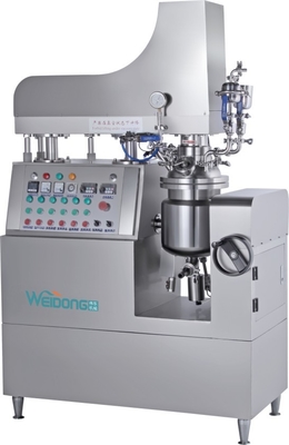 Emulsificador misturador a vácuo fixo para creme cosmético 10L de laboratório