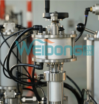 SUS304 Máquina de enchimento de aerossóis Semi-automática Sprays de corpo Perfumes seguros para operar
