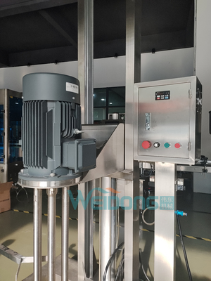 Mixer de emulsionantes cosméticos de 5L-2000L com motor de elevação pneumática portátil de 0,37kw-15kw
