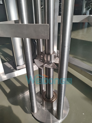 Mixer de emulsionantes cosméticos de 5L-2000L com motor de elevação pneumática portátil de 0,37kw-15kw