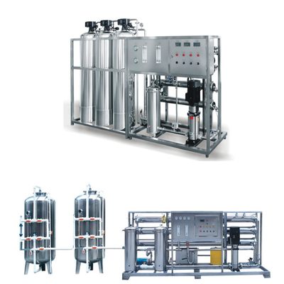 Máquina de purificação de água RO de 220 V para a qualidade da água de entrada TDS &lt; 1000 ppm