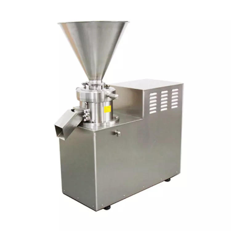 Equipamento auxiliar tipo laboratório PLC, moedor de moinho colóide de grau alimentício