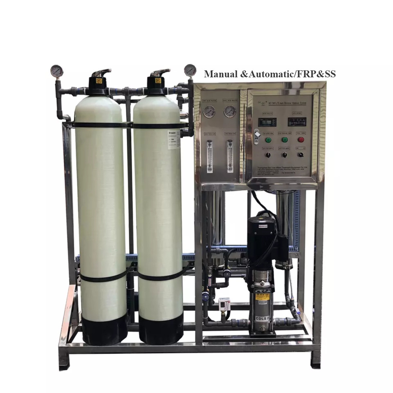 Sistema da unidade de máquina da água da osmose reversa da velocidade rápida para beber e água refinada