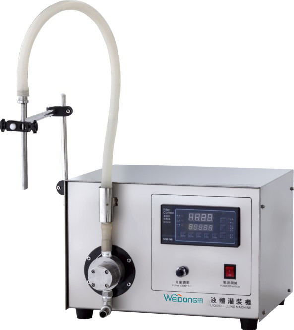 O ar refrigerou a máquina de enchimento líquida para os líquidos altamente viscosos fáceis ajustar 1ml-20L