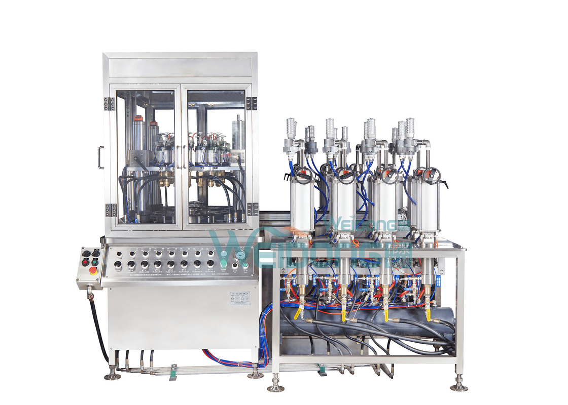 Máquina de enchimento automático de aerossóis para diâmetro 35mm 73.85mm 310mm 1 polegada boca tanque